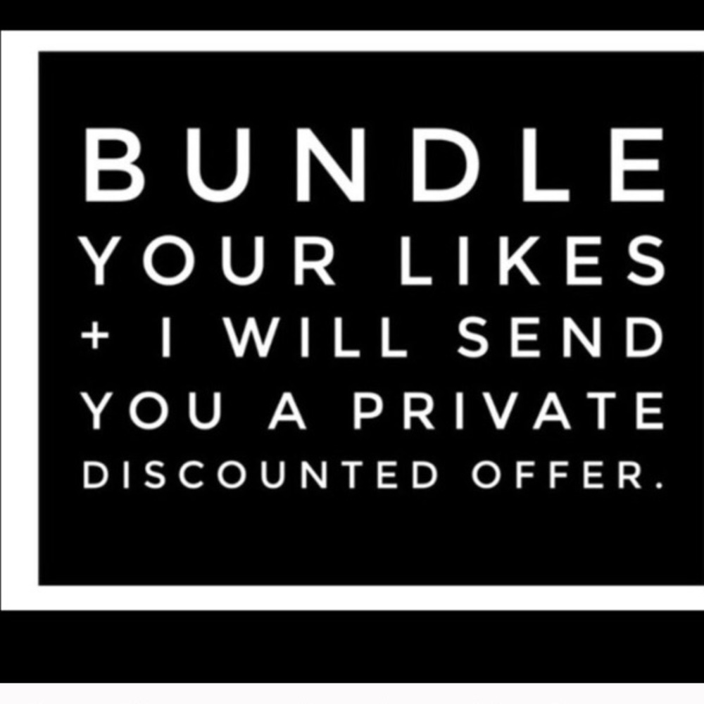Make bundles of your likes! Save $$$